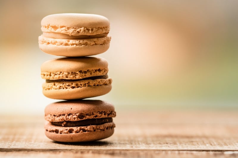 Mooncake Macarons